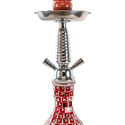 Shisha de vidrio con mosaico Khouribga 38cm (Champ Al Malik)