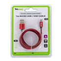 Cable USB (Micro & C) 1m