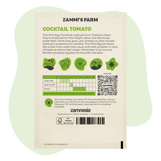 Semillas de tomate pink egg tailandés (Solanum lycopersicum)