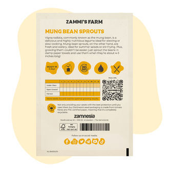 Semillas de brotes de soja verde (Vigna radiata)