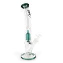 Bong para hielo de vidrio con percolador (Black Leaf)