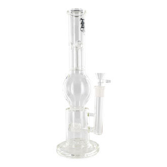 Bong de vidrio con percolador triple (Black Leaf)