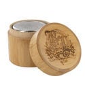 Grinder deluxe de acero inoxidable (Black Leaf)