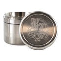 Grinder deluxe de acero inoxidable (Black Leaf)