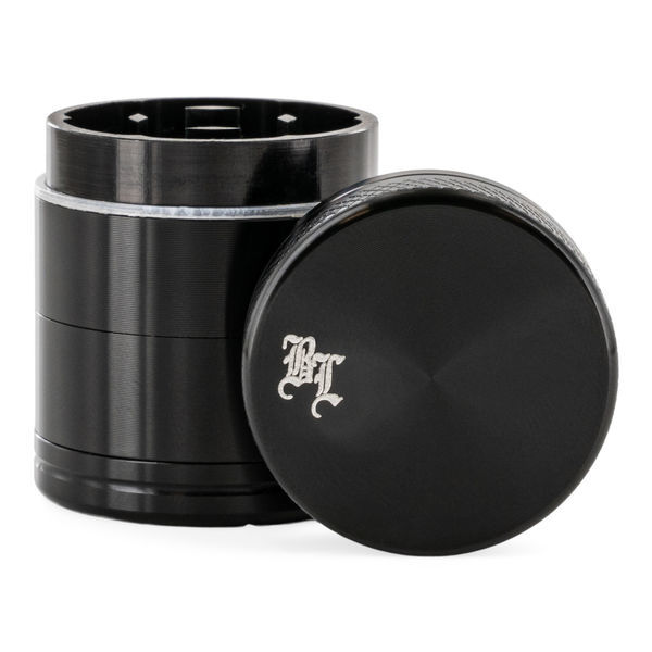 Grinder Metálico Black Leaf THC (4 partes) - Zamnesia