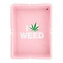 Cenicero de cerámica ''I Love Weed''