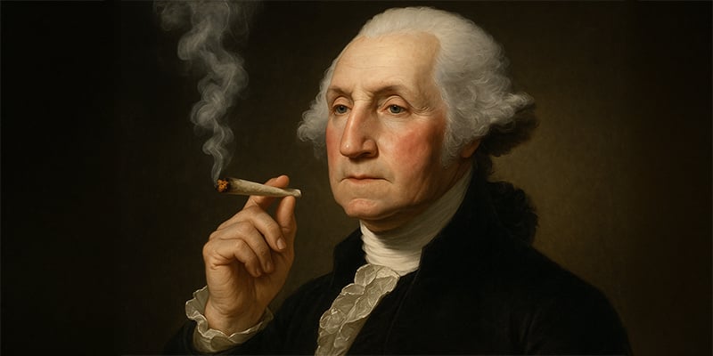George Washington fumaba marihuana