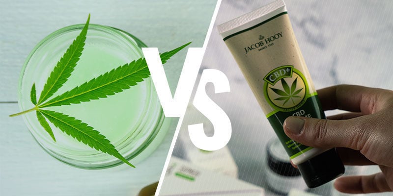 Productos Tópicos De THC Vs Cremas De CBD