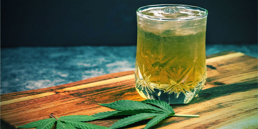 Bebidas infusionadas con marihuana