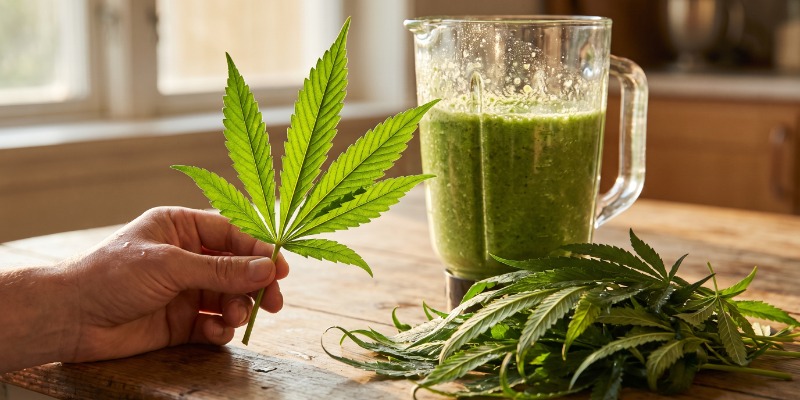 Comer cannabis crudo Comer cannabis crudo