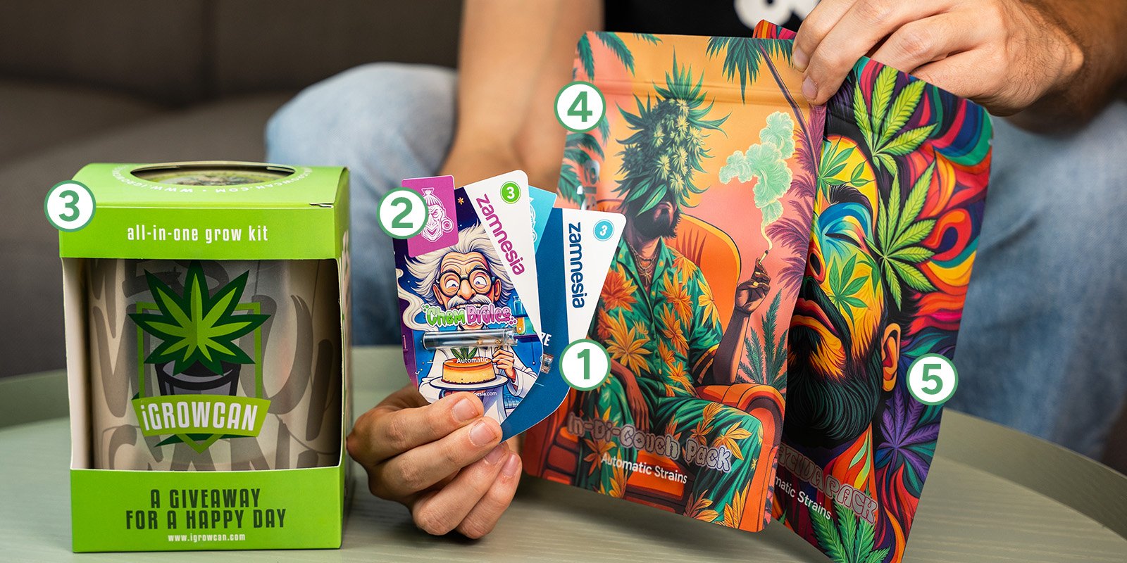 5. Semillas de cannabis e inspiración para cultivadores