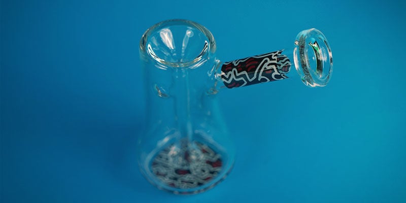 Bubbler De Vidrio K. Haring