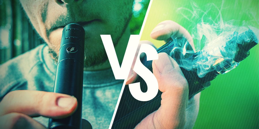 ¿Qué Diferencia Hay Entre Vaporizar Hierbas Secas Y E-líquidos?