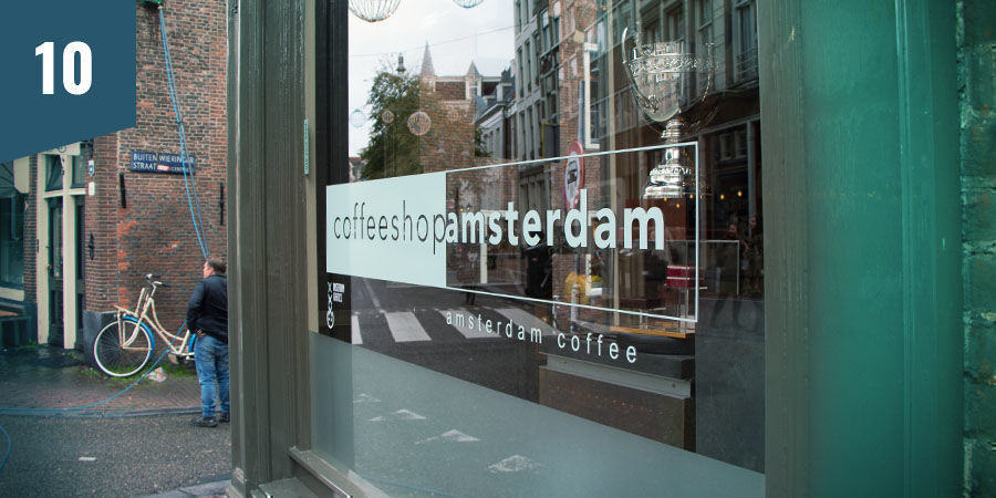 Coffeeshop Amsterdam - Mejor Hierba Índica 
