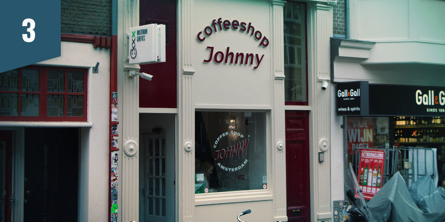 Coffeeshop Johnny Amsterdam - Mejor Hierba Índica 