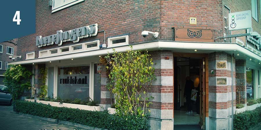 Boerejongens Coffeeshop Amsterdam - Mejor Hierba Índica 