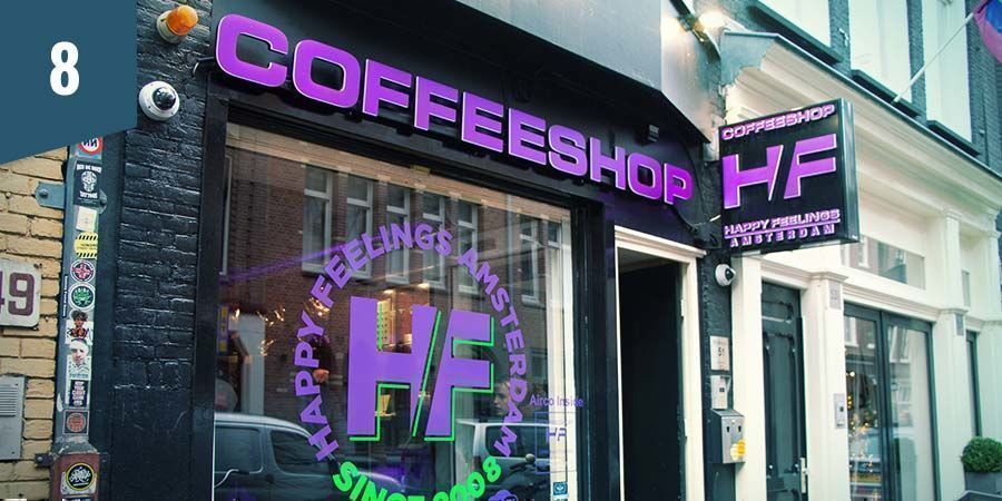 Happy Feelings Coffeeshop Amsterdam - Mejor Hierba Índica 
