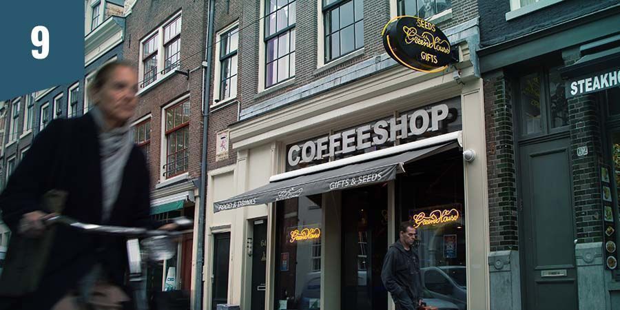 Green House Coffeeshop Amsterdam - Mejor Hierba Índica 