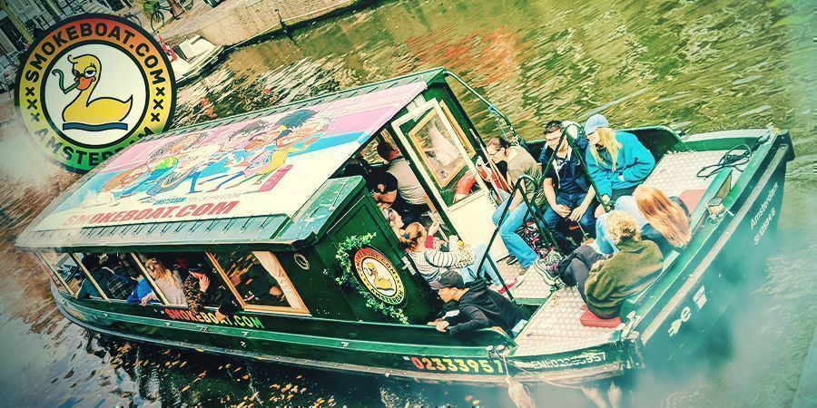 Smokeboat Amsterdam