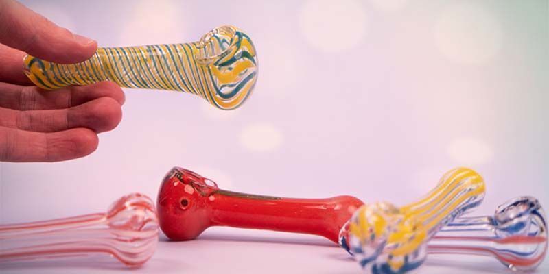 Pipa De Vidrio De Colores