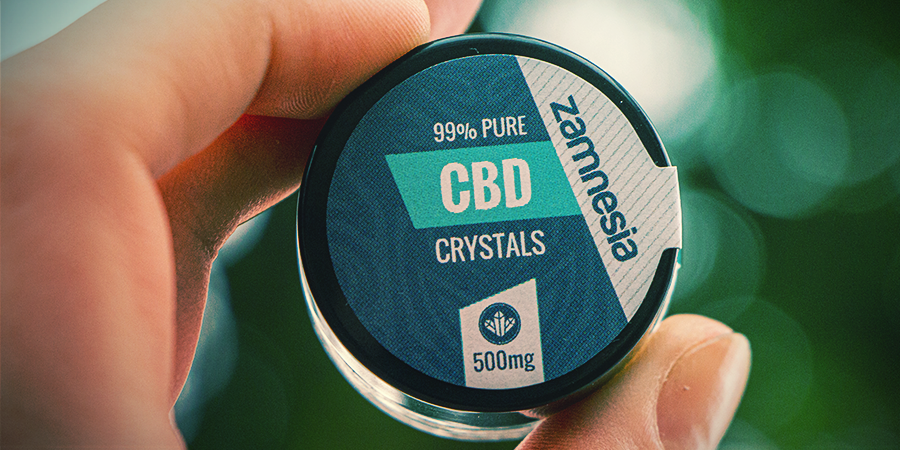 Cristales De CBD Puro Al 99% (Zamnesia)