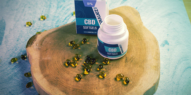 Toma Cápsulas De CBD