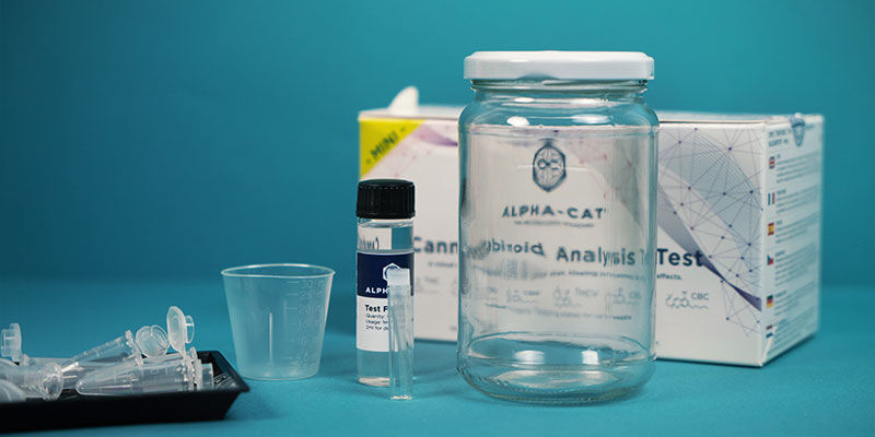 Mini Kit Alpha-Cat De Análisis De Cannabinoides