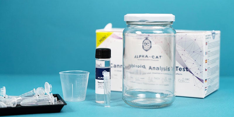 Cómo Analizar Los Niveles De Thc Y Cbd Con El Mini Kit De Análisis De Cannabinoides Alpha-cat