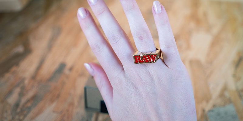 Anillo Para Fumar RAW