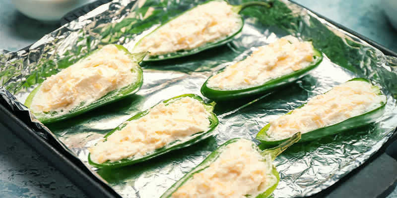 Jalapeños Rellenos Al Horno: Información Nutricional