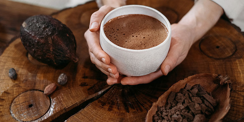 Cómo hacer chocolate caliente con setas