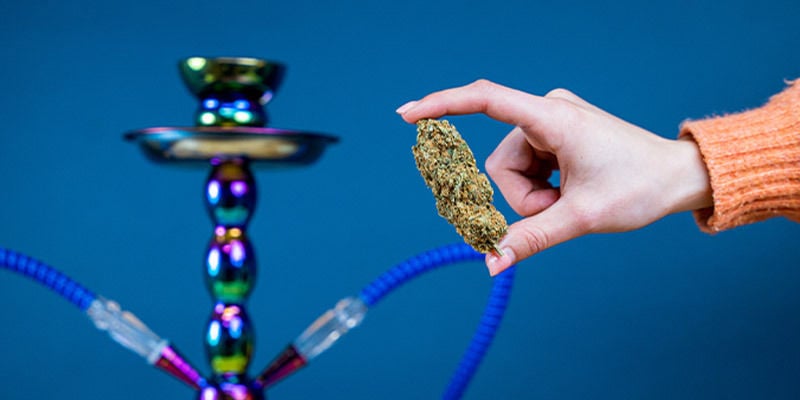 ¿Se puede consumir marihuana en una shisha?