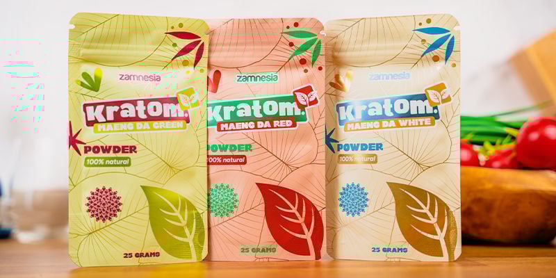 Diferentes tipos de kratom