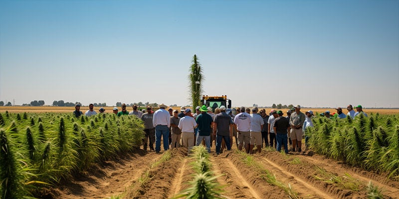 La planta de cannabis más alta del mundo