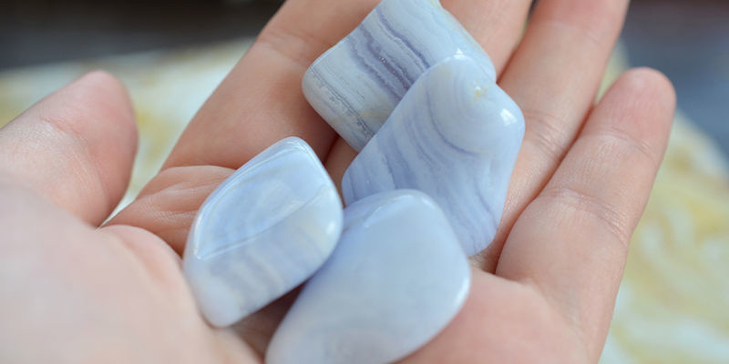 Piscis - Ágata azul