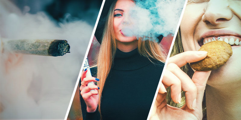 ¿Hay Alguna Diferencia Entre Fumar, Vapear E Ingerir Demasiada Hierba?