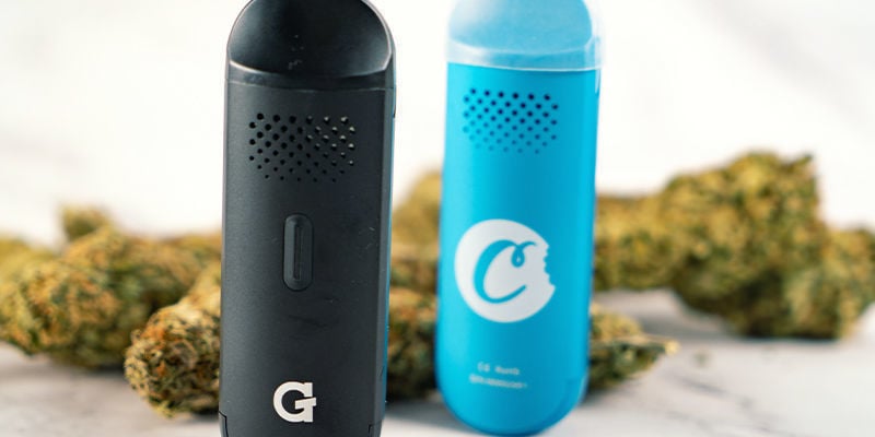 Utiliza un vaporizador partátil