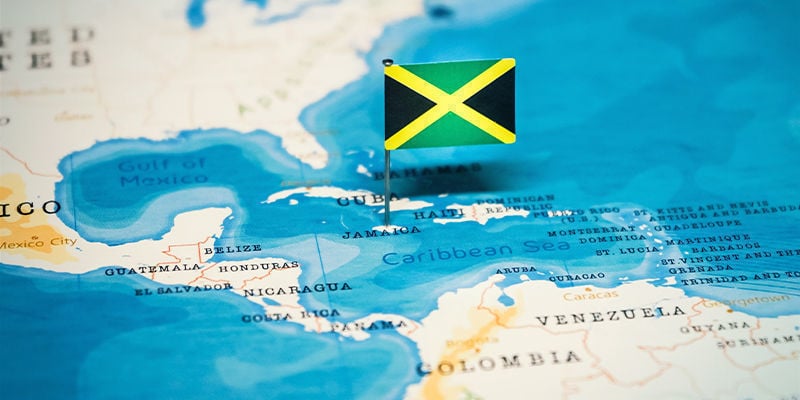 Jamaica Cannabis Mapa