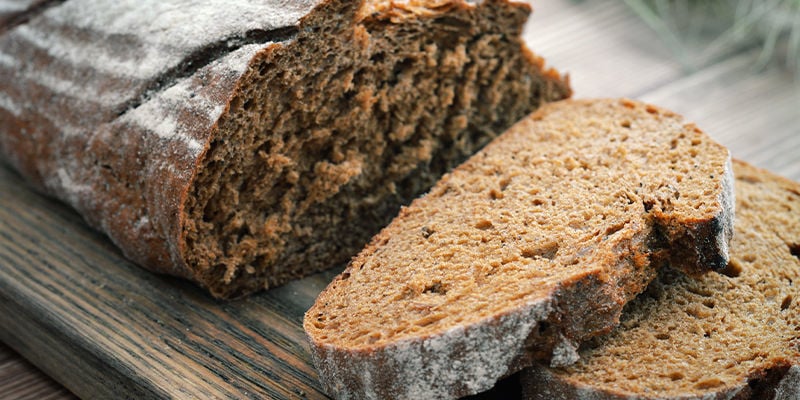 Pan de centeno alucinar