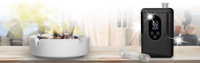 Razones para vaporizar: No más humo ni ceniceros malolientes Razones para vaporizar: No más humo ni ceniceros malolientes