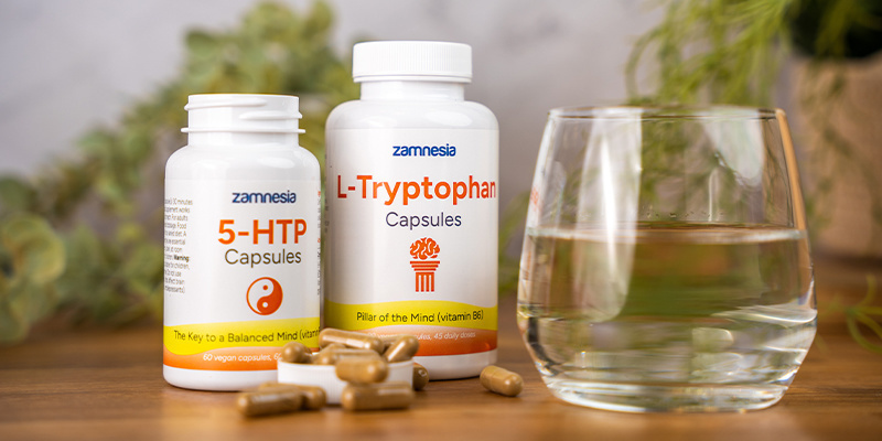 ¿Qué son el triptófano y el 5-HTP?