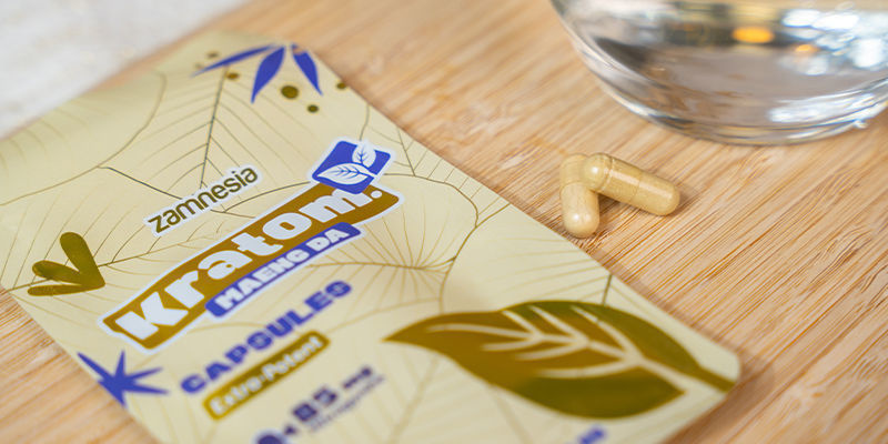 Cápsulas de kratom