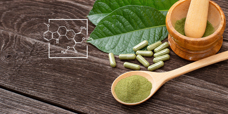 ¿Cuáles son los ingredientes activos del kratom?