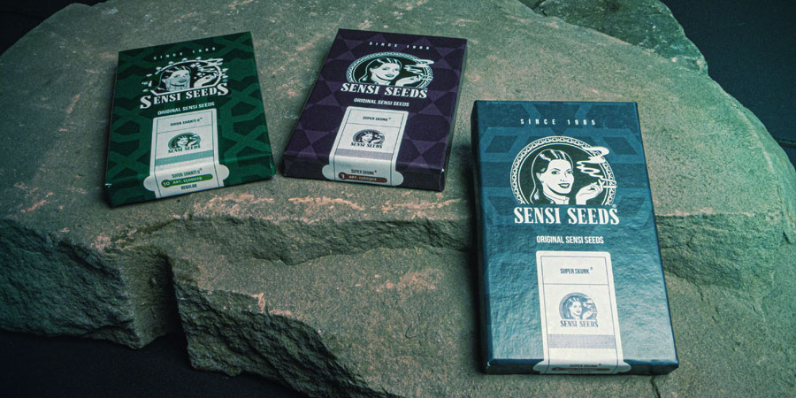 Embalaje de Sensi Seeds Embalaje de Sensi Seeds
