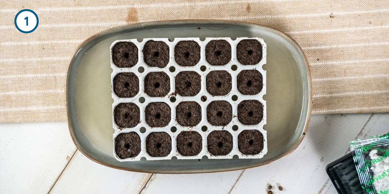 Método con kit de germinación Método con kit de germinación