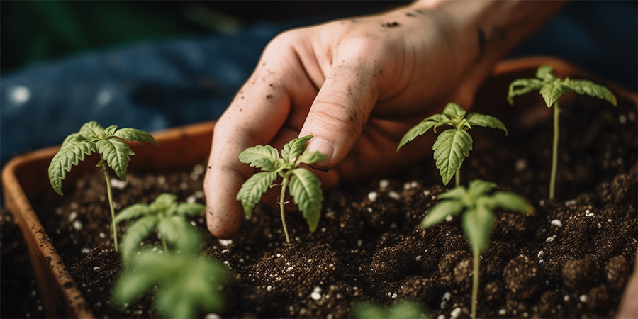 ¿Por qué germinar semillas de marihuana directamente en la tierra?