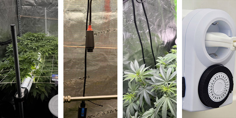 Paso 2: Instala las luces por debajo del dosel