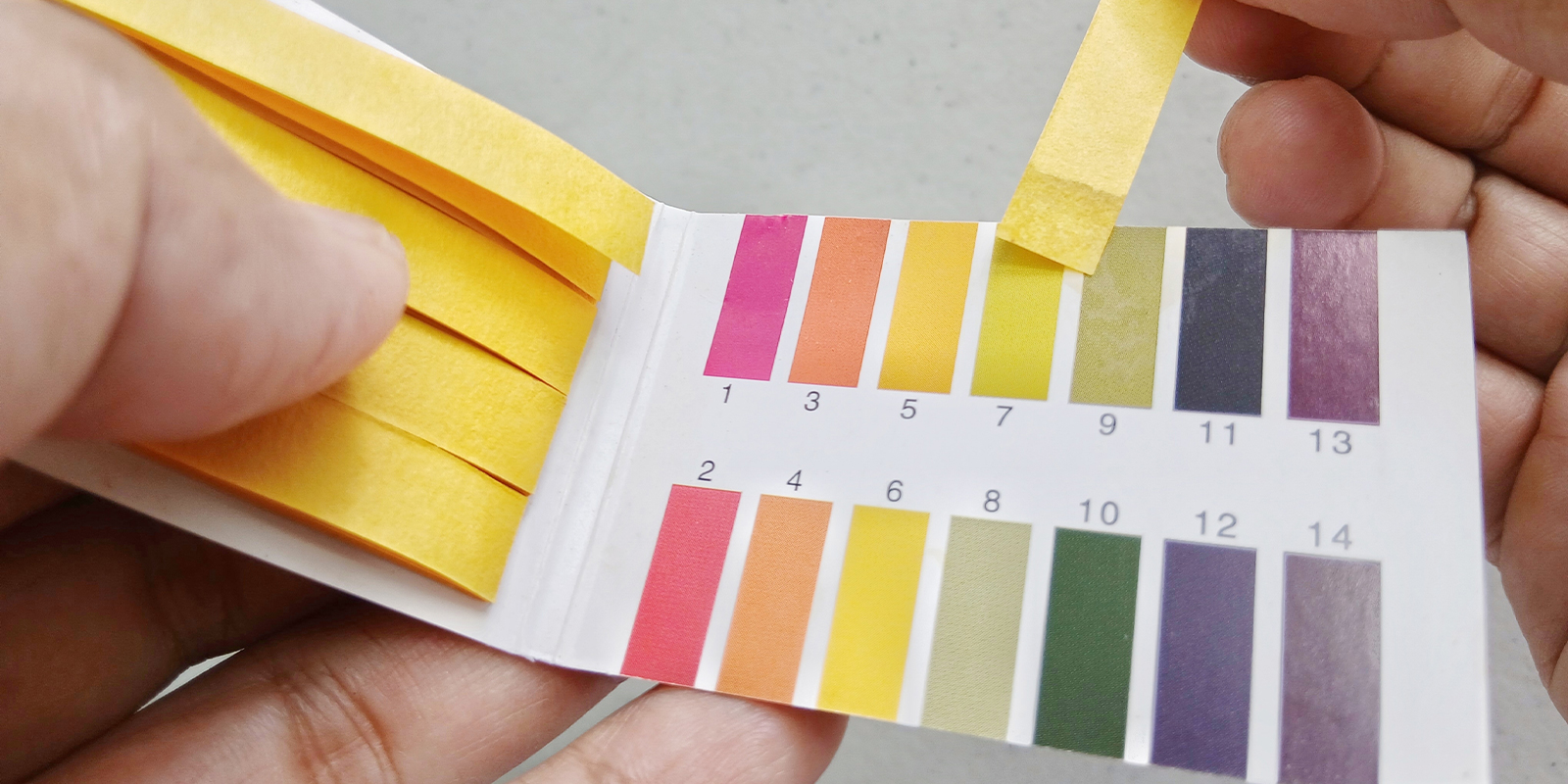 Tiras reactivas para pH