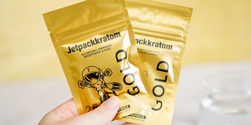 Extracto De Jetpackkratom Gold - Cápsulas