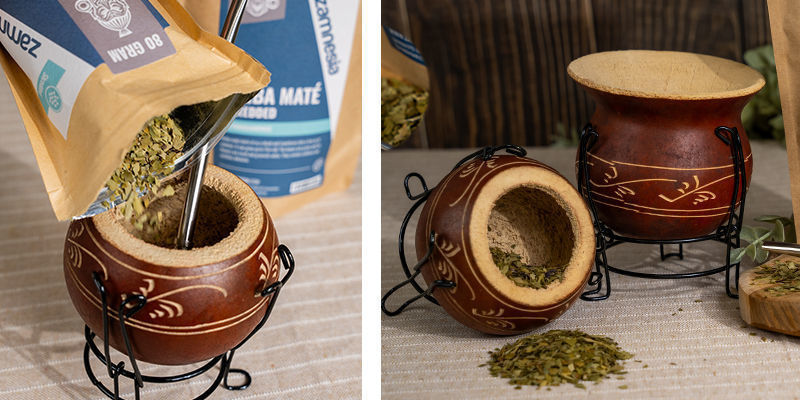 Calabaza Para Yerba Mate